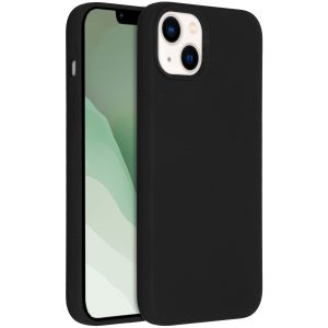 Accezz Liquid Silicone Backcover Apple iPhone 14 Plus - Zwart