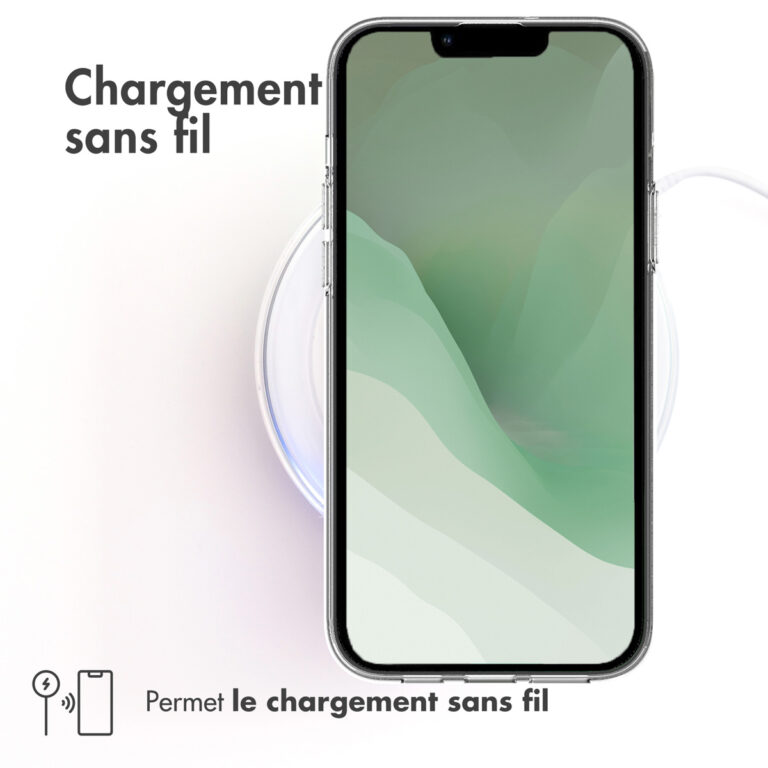 Accezz Clear Backcover Apple iPhone 14 Plus - Transparant - Afbeelding 6