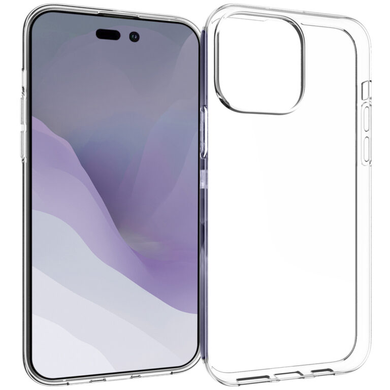 Accezz Clear Backcover Apple iPhone 14 Pro Max - Transparant