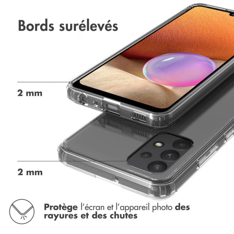 Accezz Xtreme Impact Backcover Samsung Galaxy A32 (4G) - Transparant - Afbeelding 8