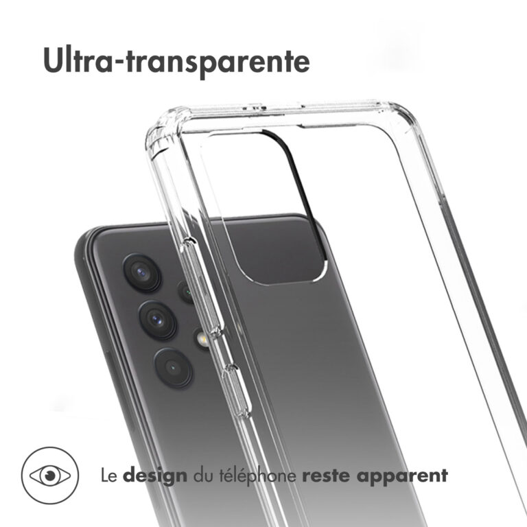 Accezz Xtreme Impact Backcover Samsung Galaxy A32 (4G) - Transparant - Afbeelding 7