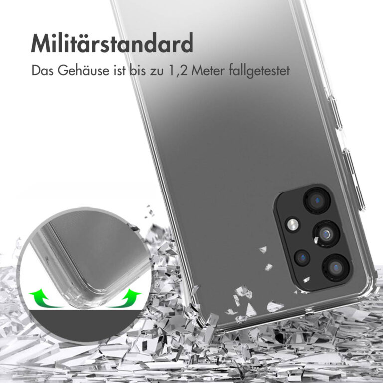 Accezz Xtreme Impact Backcover Samsung Galaxy A32 (4G) - Transparant - Afbeelding 9