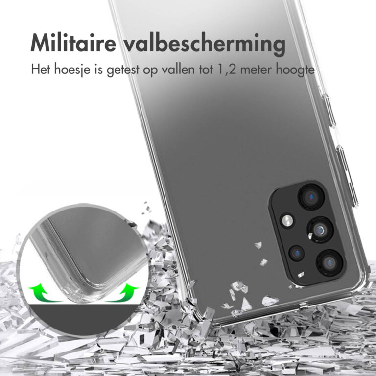 Accezz Xtreme Impact Backcover Samsung Galaxy A32 (4G) - Transparant - Afbeelding 3