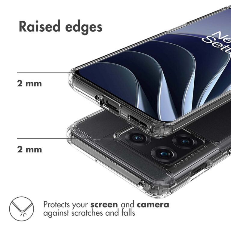 Accezz Xtreme Impact Backcover OnePlus 10 Pro - Transparant - Afbeelding 5
