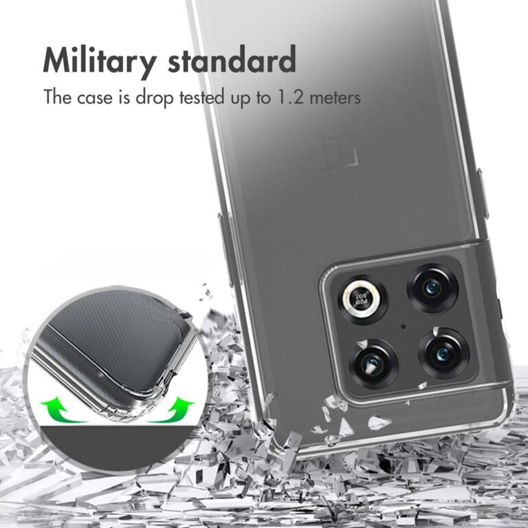 Accezz Xtreme Impact Backcover OnePlus 10 Pro - Transparant - Afbeelding 2