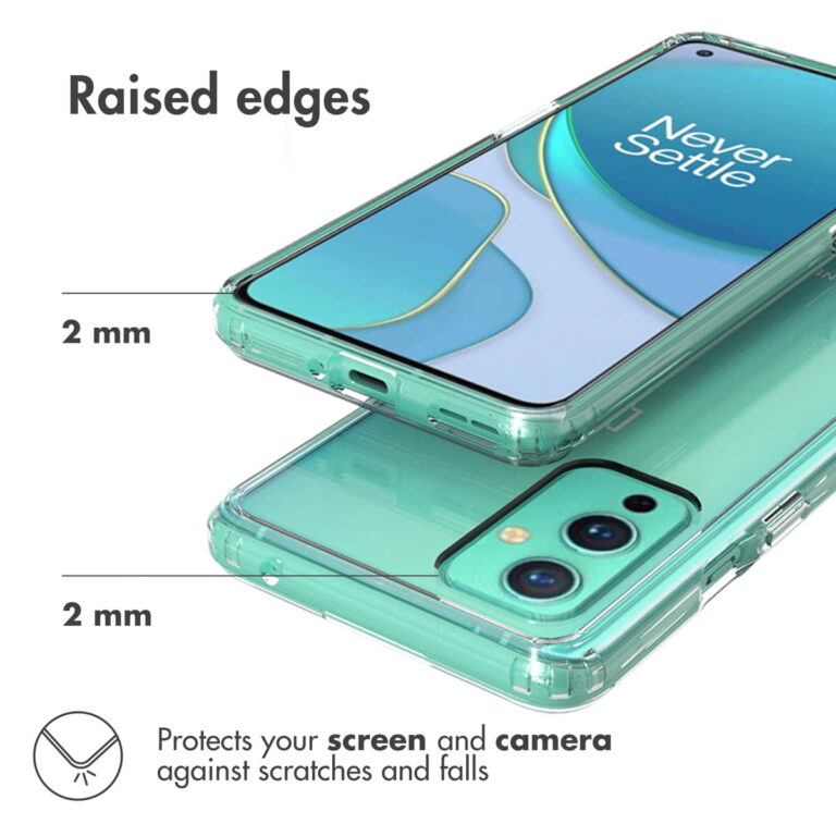 Accezz Xtreme Impact Backcover OnePlus 9 - Transparant - Afbeelding 5