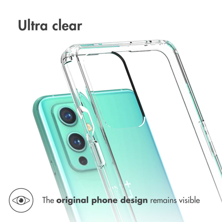 Accezz Xtreme Impact Backcover OnePlus 9 - Transparant - Afbeelding 4