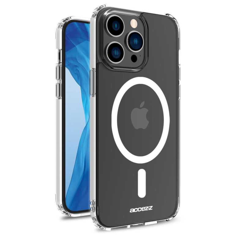 Accezz Clear Backcover met MagSafe Apple iPhone 14 Pro - Transparant - Afbeelding 8