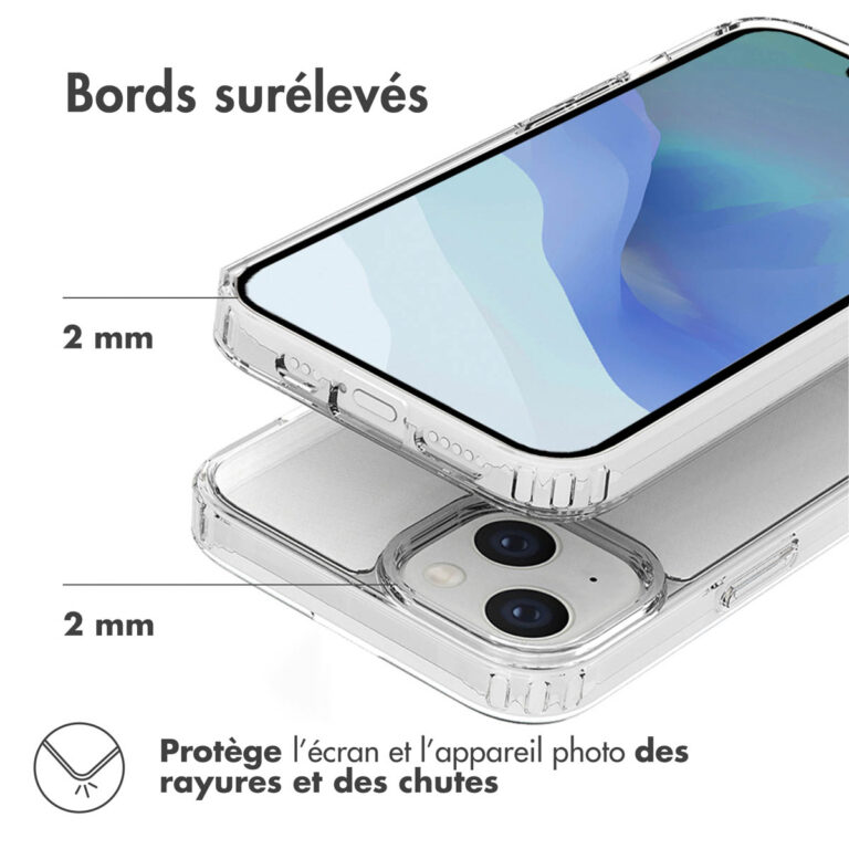 Accezz Xtreme Impact Backcover Apple iPhone 14 - Transparant - Afbeelding 8