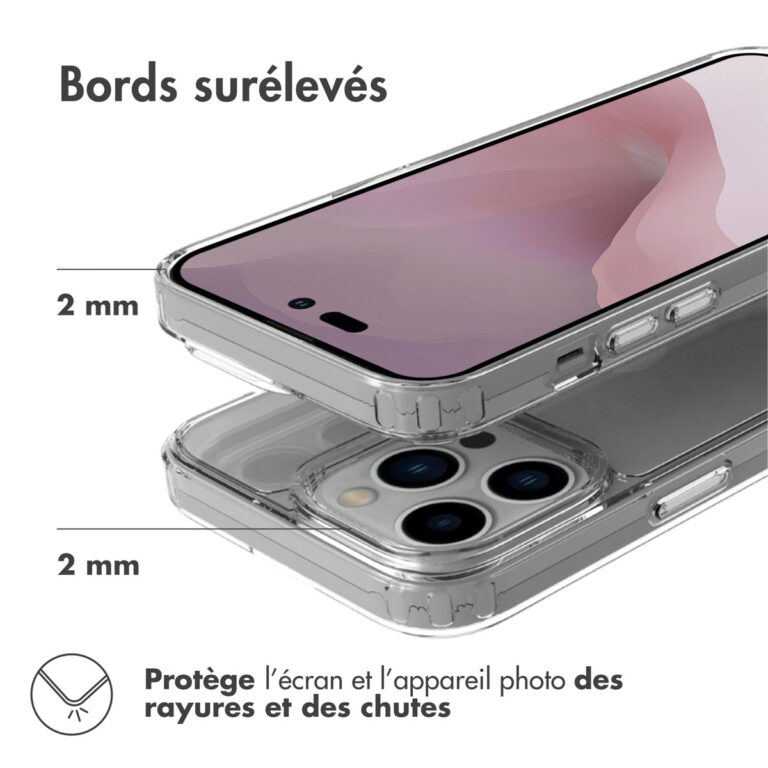 Accezz Xtreme Impact Backcover Apple iPhone 14 Pro - Transparant - Afbeelding 6