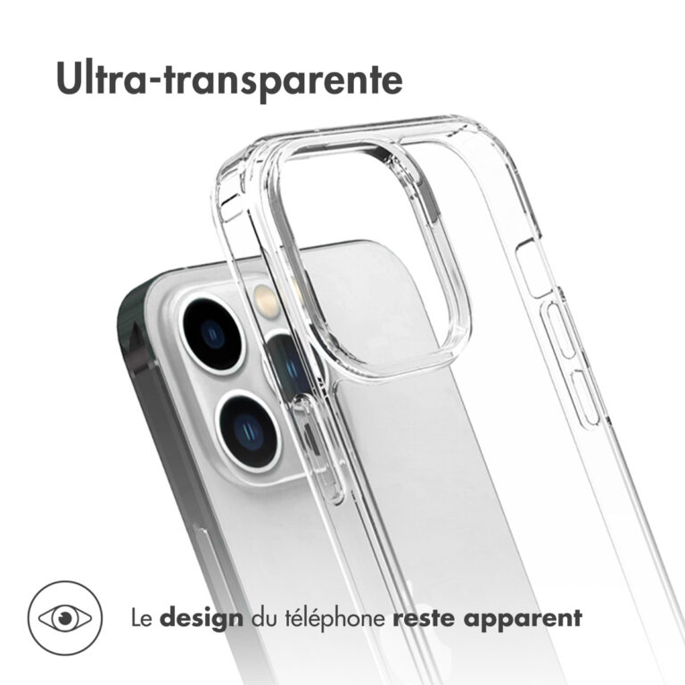 Accezz Xtreme Impact Backcover Apple iPhone 14 Pro - Transparant - Afbeelding 5