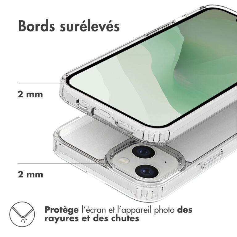 Accezz Xtreme Impact Backcover Apple iPhone 14 Plus - Transparant - Afbeelding 8