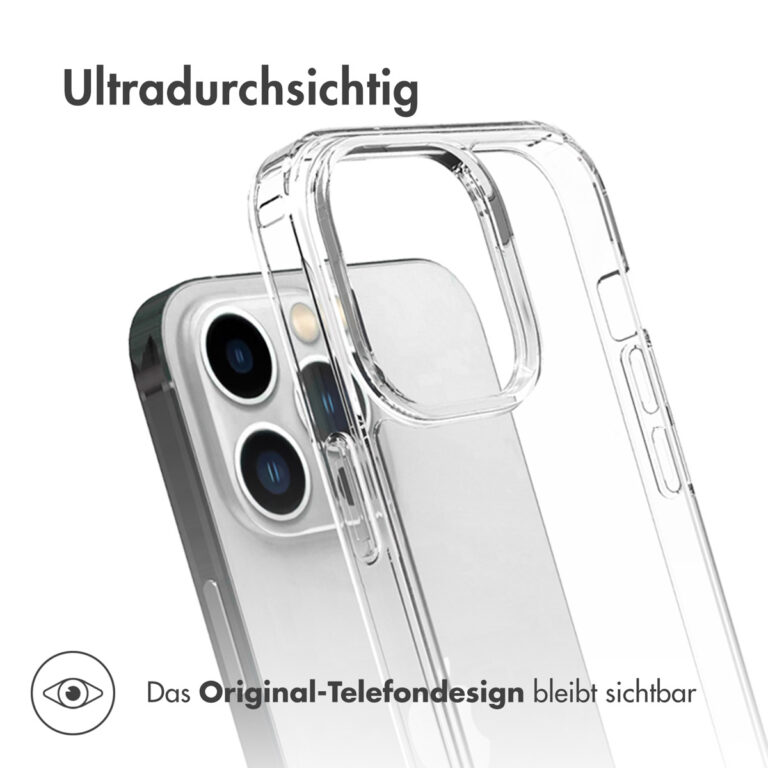 Accezz Xtreme Impact Backcover Apple iPhone 14 Pro Max - Transparant - Afbeelding 10