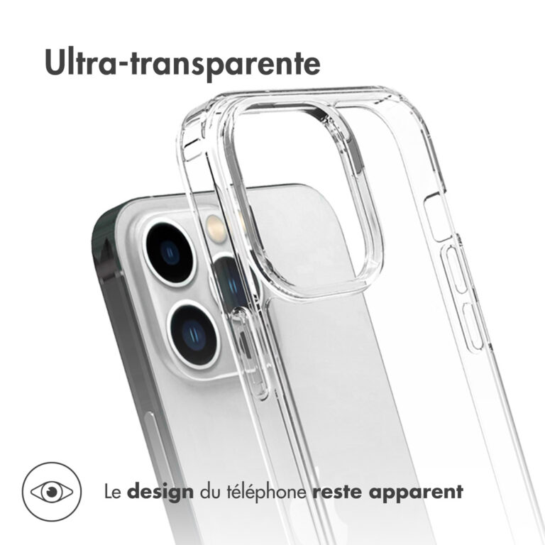 Accezz Xtreme Impact Backcover Apple iPhone 14 Pro Max - Transparant - Afbeelding 7