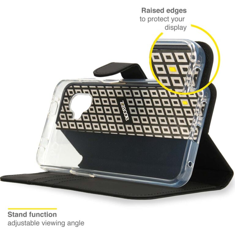 Accezz Wallet Softcase Bookcase Samsung Galaxy Xcover 6 Pro - Zwart - Afbeelding 3