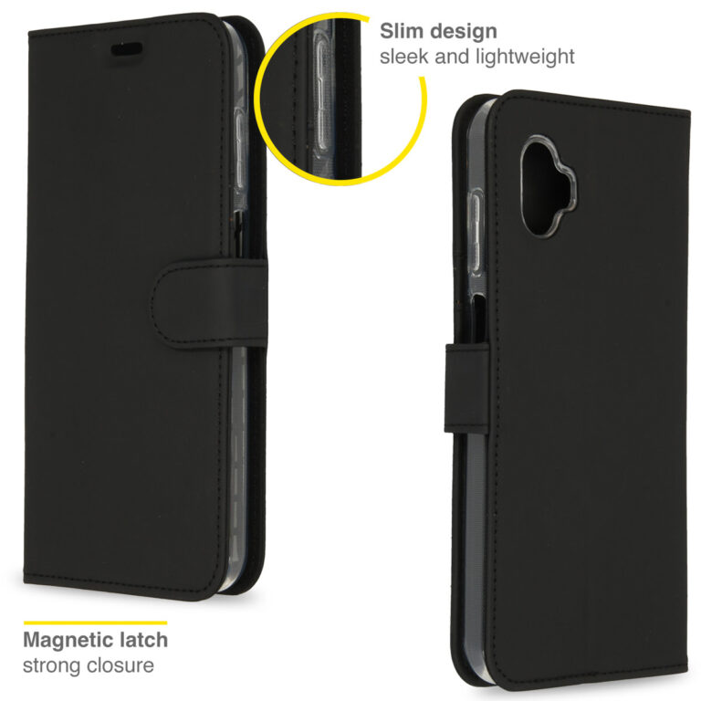 Accezz Wallet Softcase Bookcase Samsung Galaxy Xcover 6 Pro - Zwart - Afbeelding 4