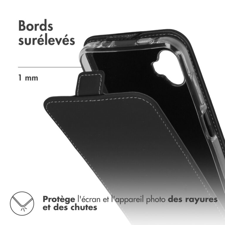 Accezz Flipcase Samsung Galaxy Xcover 6 Pro - Zwart - Afbeelding 4
