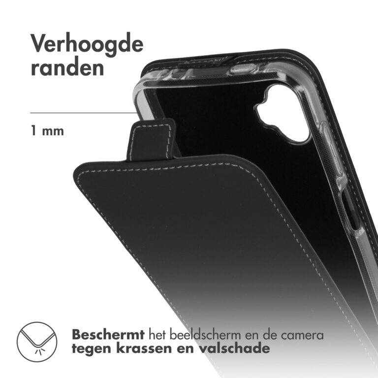 Accezz Flipcase Samsung Galaxy Xcover 6 Pro - Zwart - Afbeelding 2