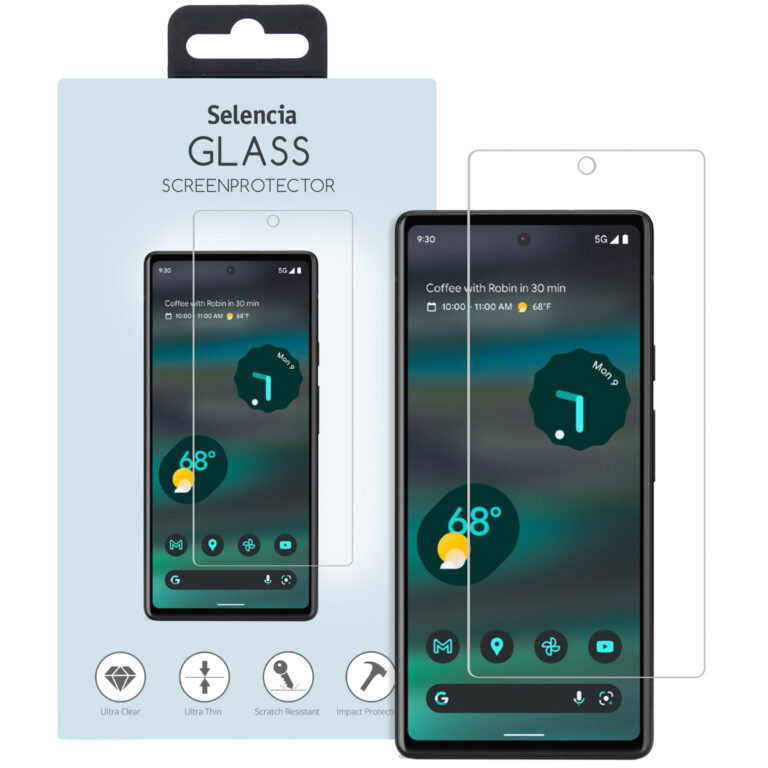 Selencia Gehard Glas Screenprotector Google Pixel 6a - Afbeelding 3