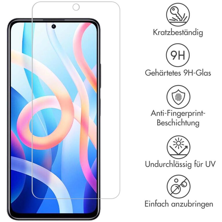 Selencia Gehard Glas Screenprotector Xiaomi Poco M4 Pro 5G - Afbeelding 6