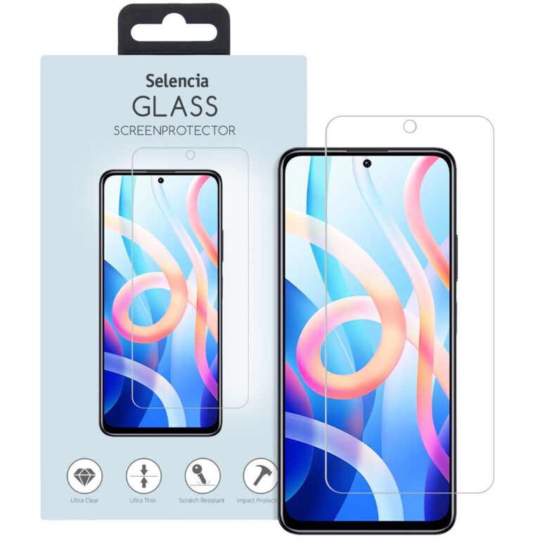 Selencia Gehard Glas Screenprotector Xiaomi Poco M4 Pro 5G - Afbeelding 3