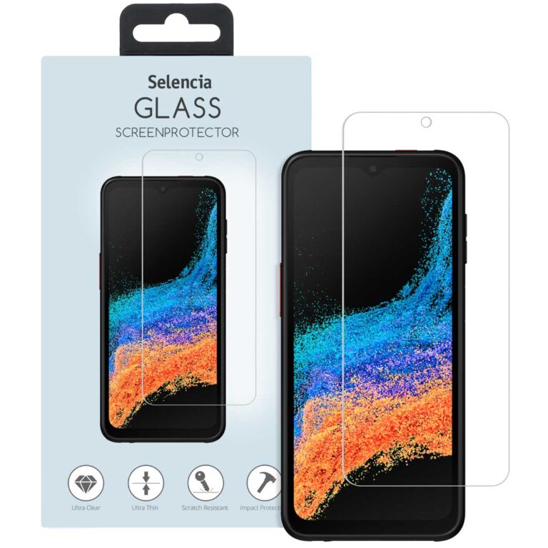 Selencia Gehard Glas Screenprotector Samsung Galaxy Xcover 6 Pro - Afbeelding 3