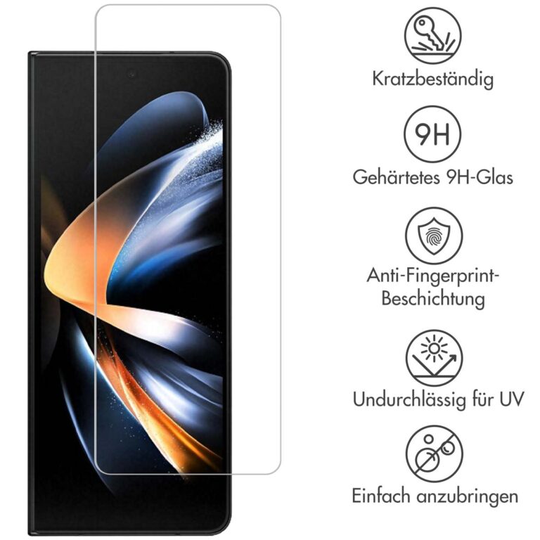 Selencia Gehard Glas Screenprotector Samsung Galaxy Z Fold 4 - Afbeelding 6