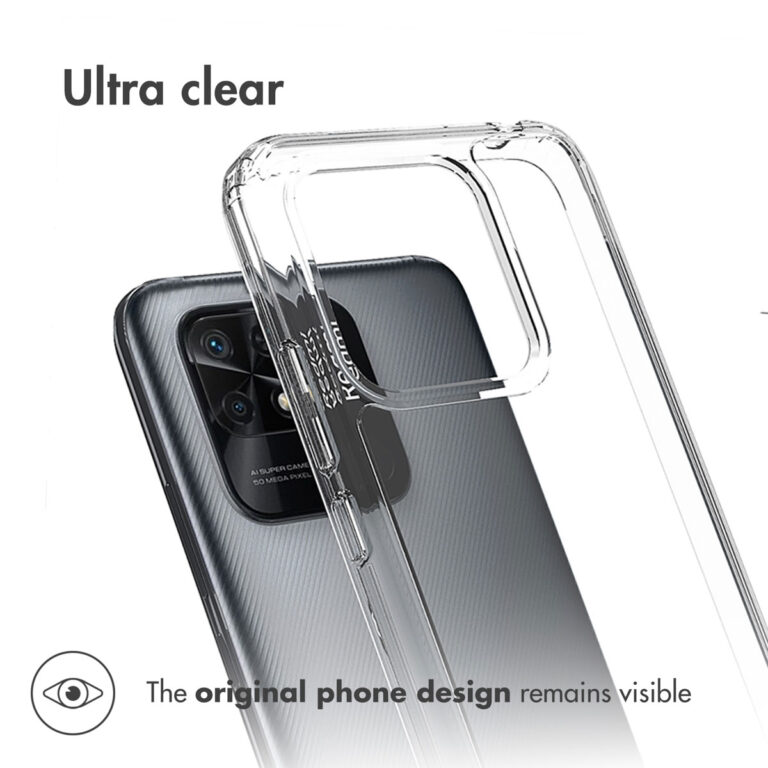 Accezz Xtreme Impact Backcover Xiaomi Redmi 10C - Transparant - Afbeelding 9
