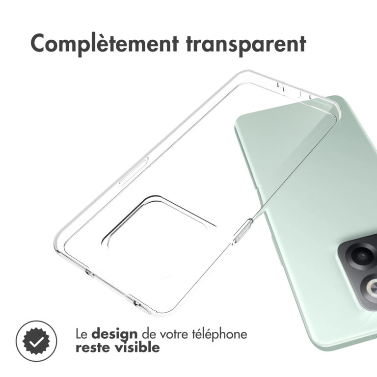 Accezz Clear Backcover OnePlus 10T - Transparent - Afbeelding 8