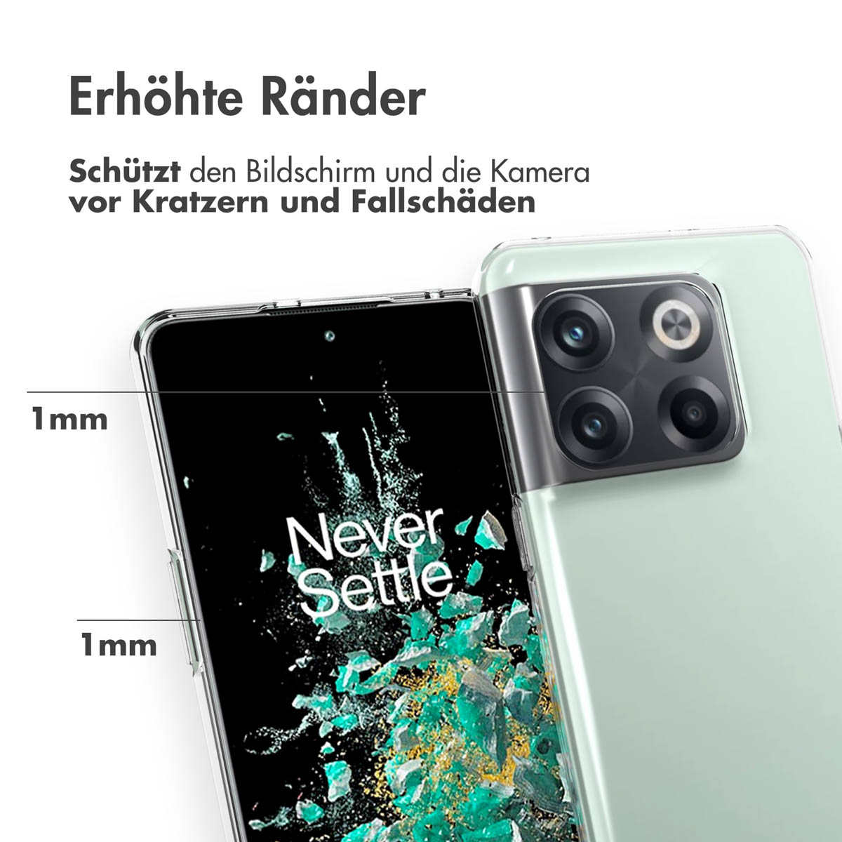 Accezz Clear Backcover OnePlus 10T - Transparant - Afbeelding 7