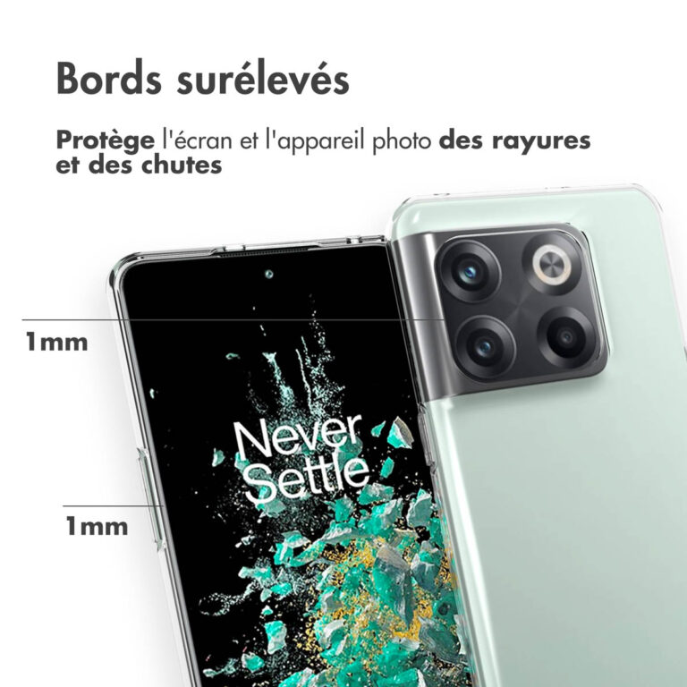 Accezz Clear Backcover OnePlus 10T - Transparent - Afbeelding 7