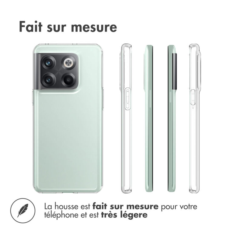 Accezz Clear Backcover OnePlus 10T - Transparent - Afbeelding 6