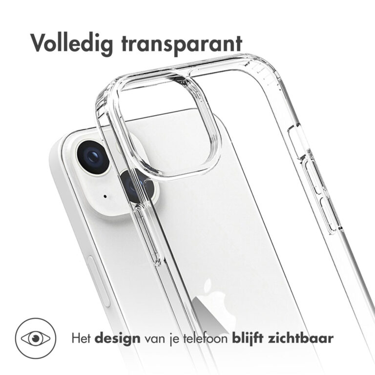 Accezz Xtreme Impact Backcover Apple iPhone 13 - Transparant - Afbeelding 8