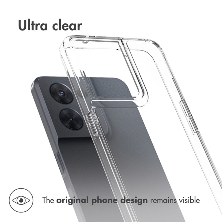 Accezz Xtreme Impact Backcover Oppo Reno 8 5G - Transparant - Afbeelding 9