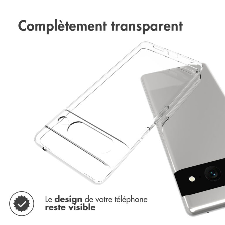 Accezz Clear Backcover Google Pixel 7 Pro - Transparant - Afbeelding 8
