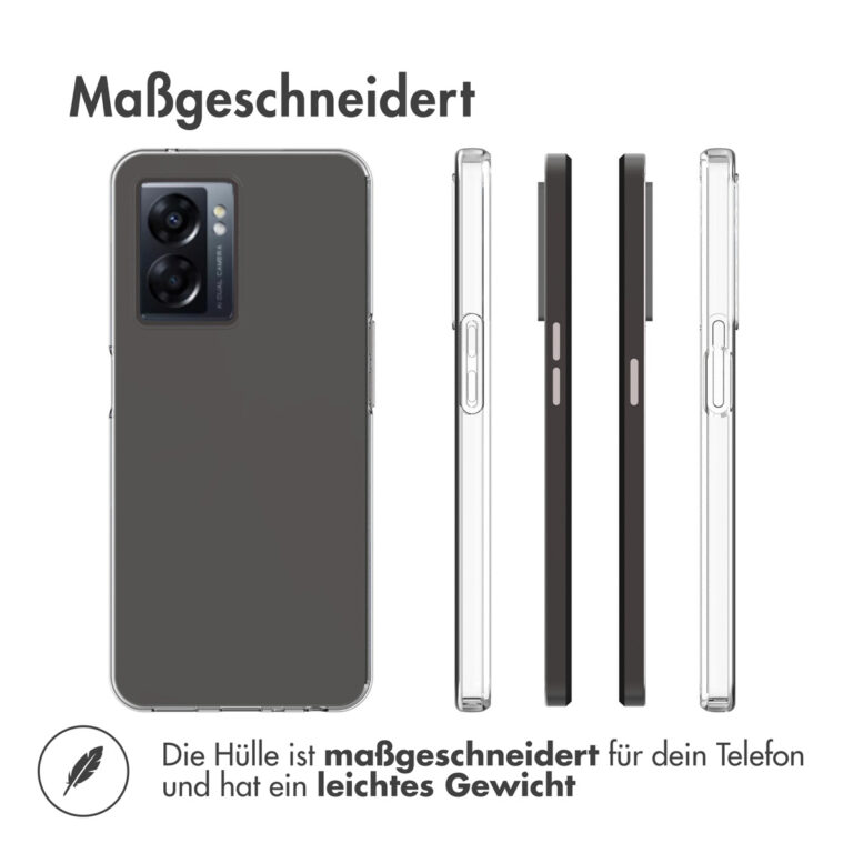 Accezz Clear Backcover Oppo A77 - Transparent - Afbeelding 10