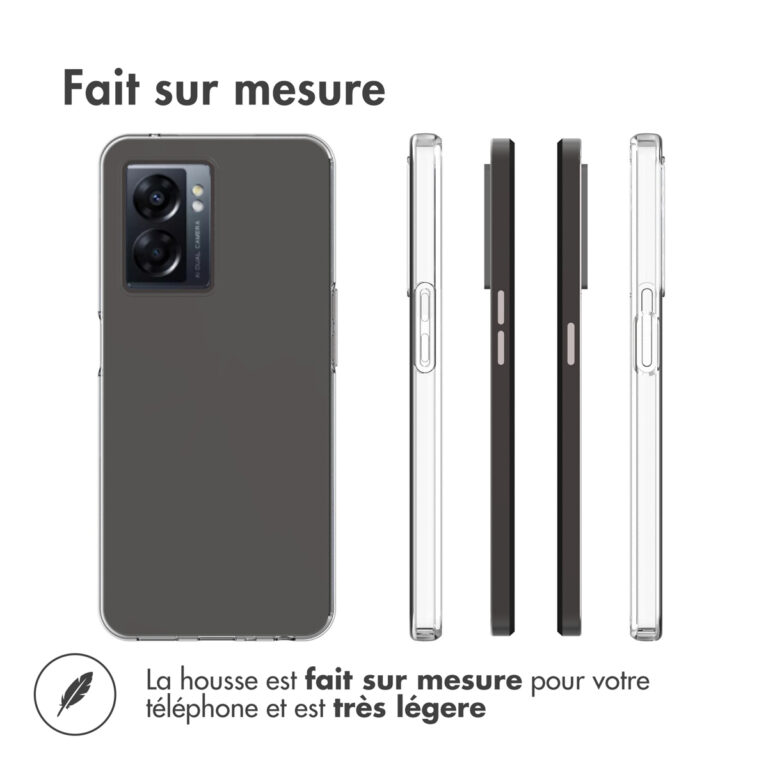 Accezz Clear Backcover Oppo A77 - Transparent - Afbeelding 6