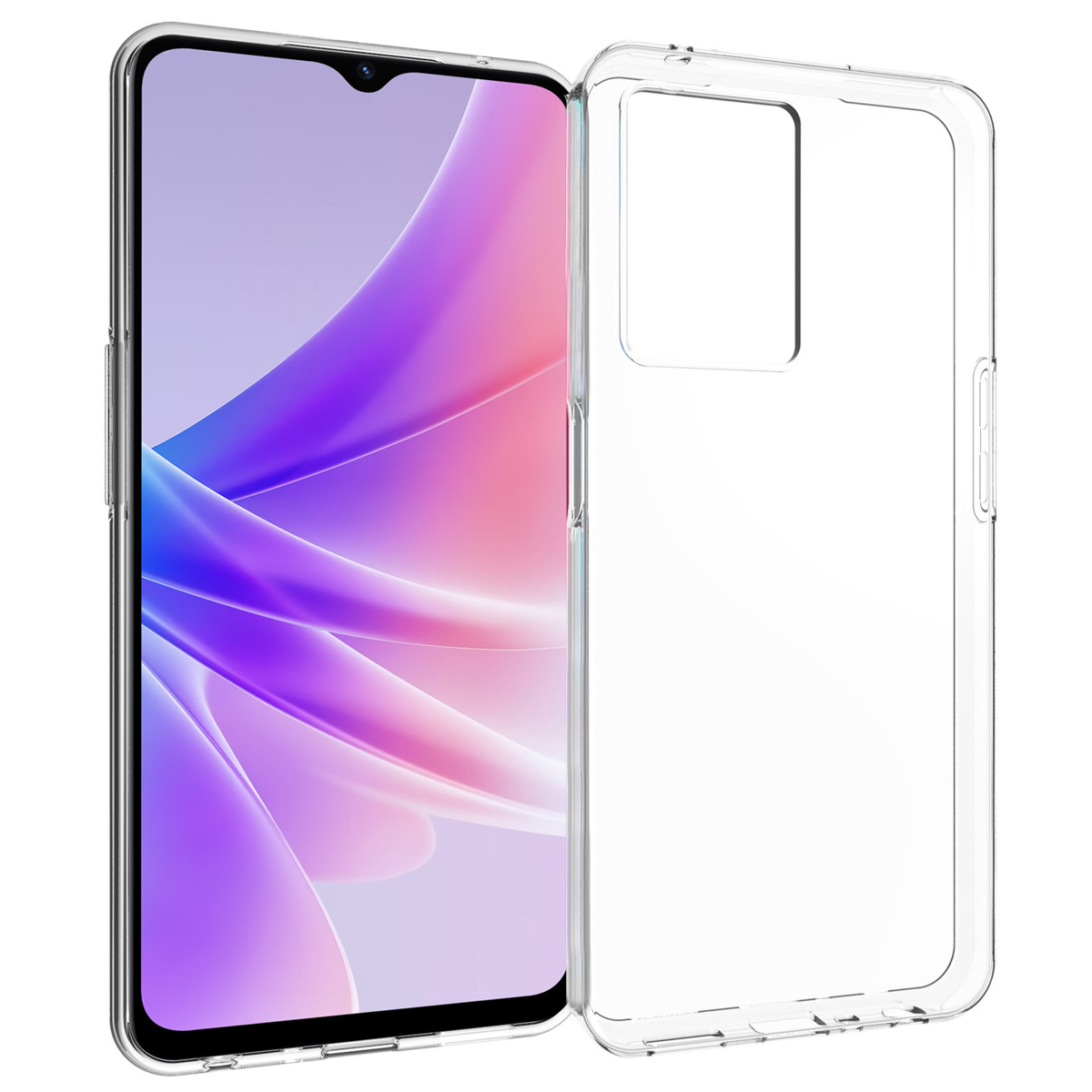 Accezz Clear Backcover Oppo A77 – Transparent