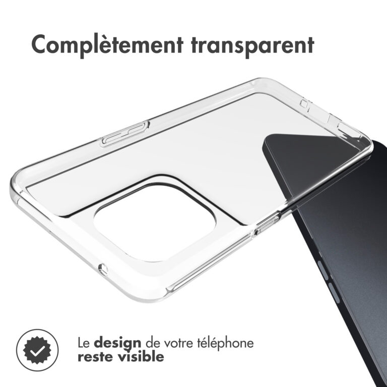 Accezz Clear Backcover Oppo Reno 8 5G - Transparent - Afbeelding 4