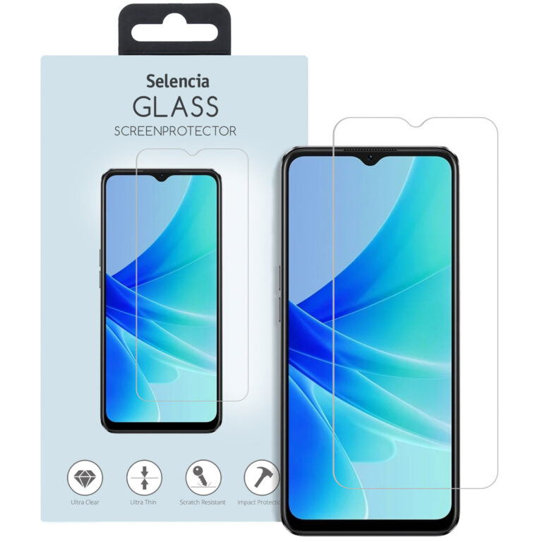 Selencia Gehard Glas Screenprotector Oppo A57(s) / A77 / A78 (5G) - Afbeelding 3