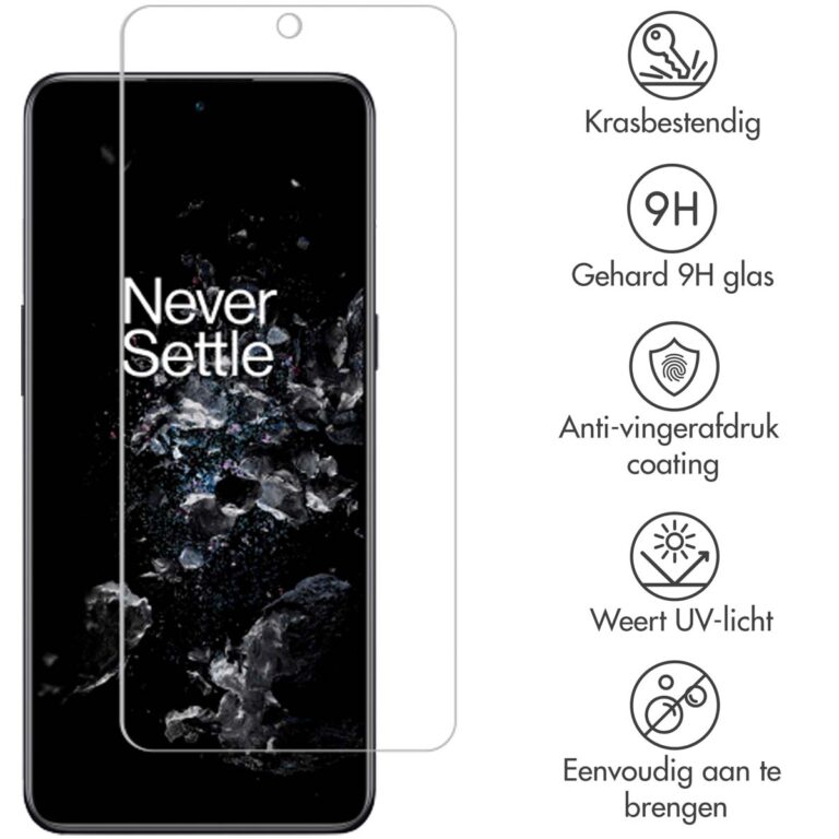 Selencia Gehard Glas Screenprotector OnePlus 10T - Afbeelding 2