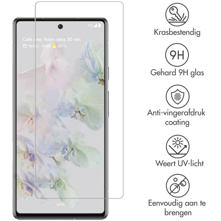 Selencia Gehard Glas Screenprotector Google Pixel 7 - Afbeelding 2