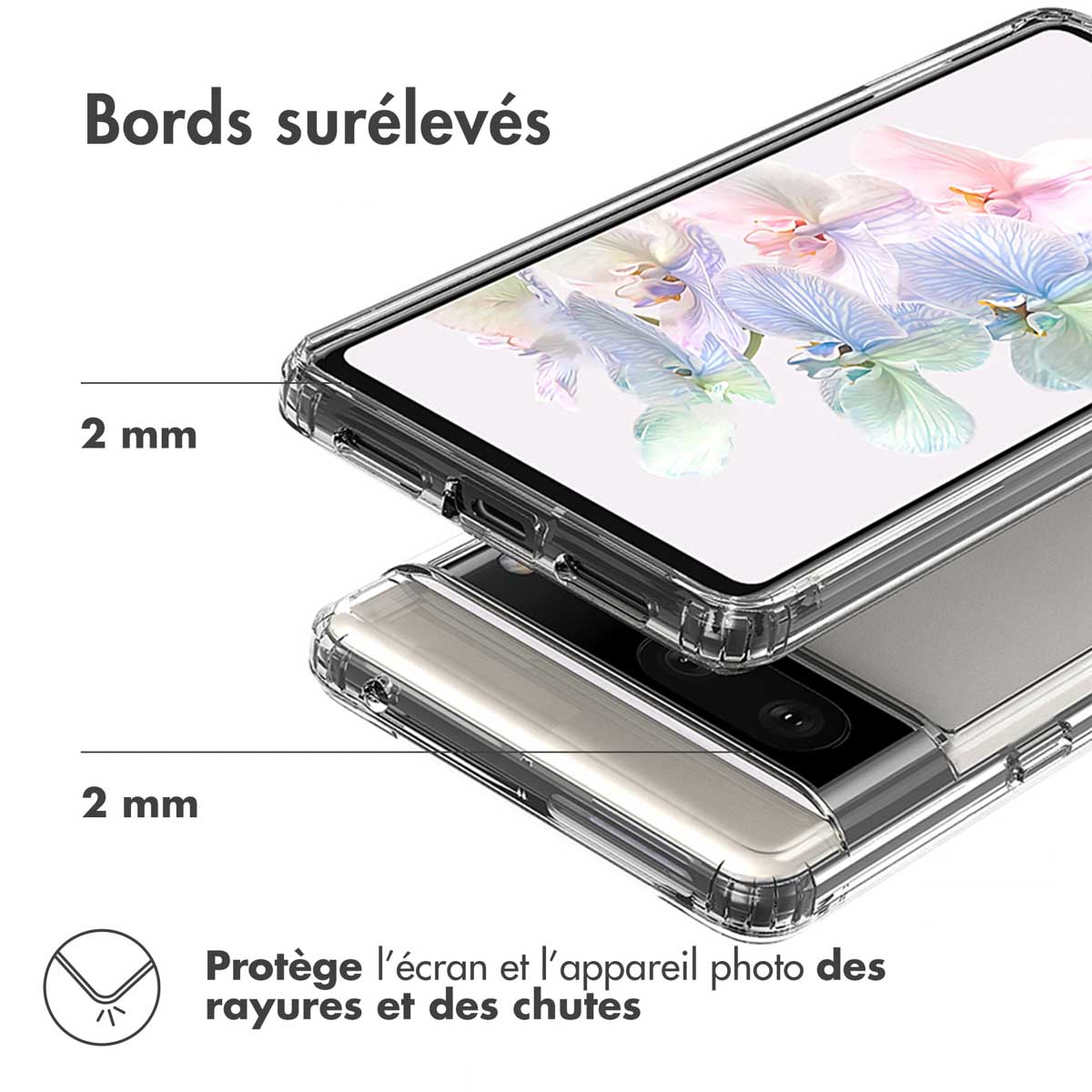 Accezz Xtreme Impact Backcover Google Pixel 7 - Transparant - Afbeelding 8