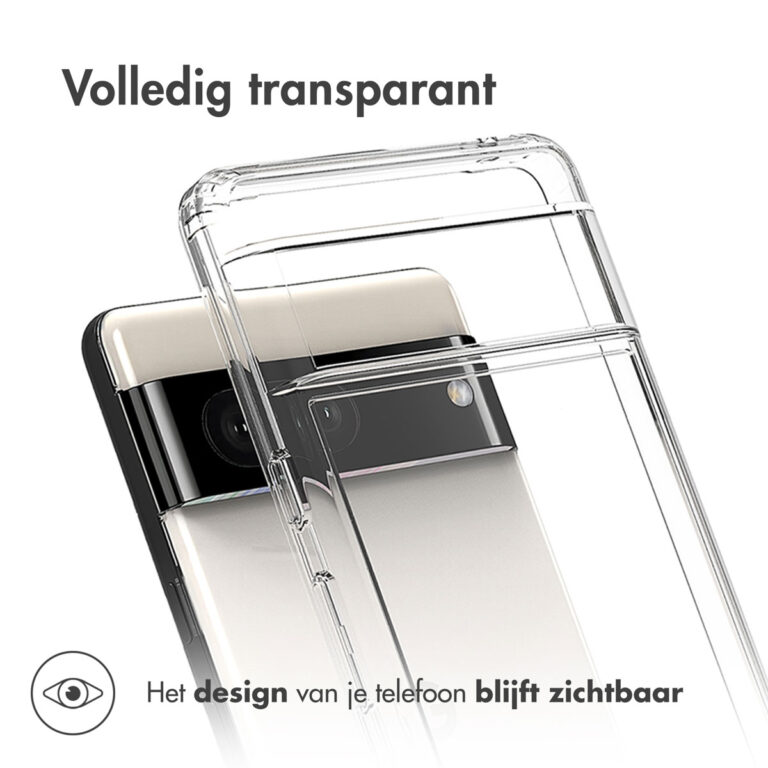 Accezz Xtreme Impact Backcover Google Pixel 7 - Transparant - Afbeelding 8