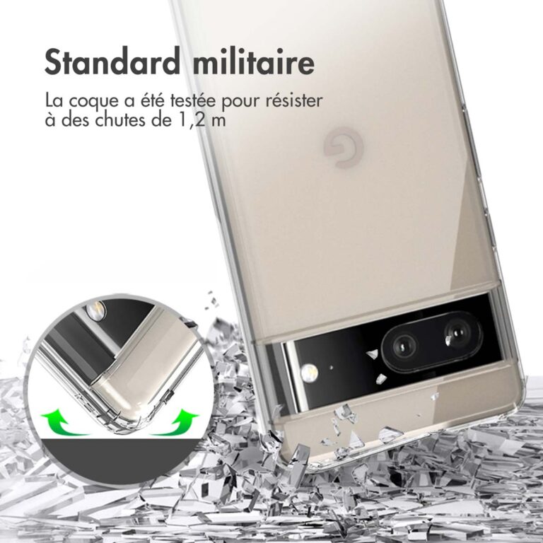 Accezz Xtreme Impact Backcover Google Pixel 7 - Transparant - Afbeelding 10