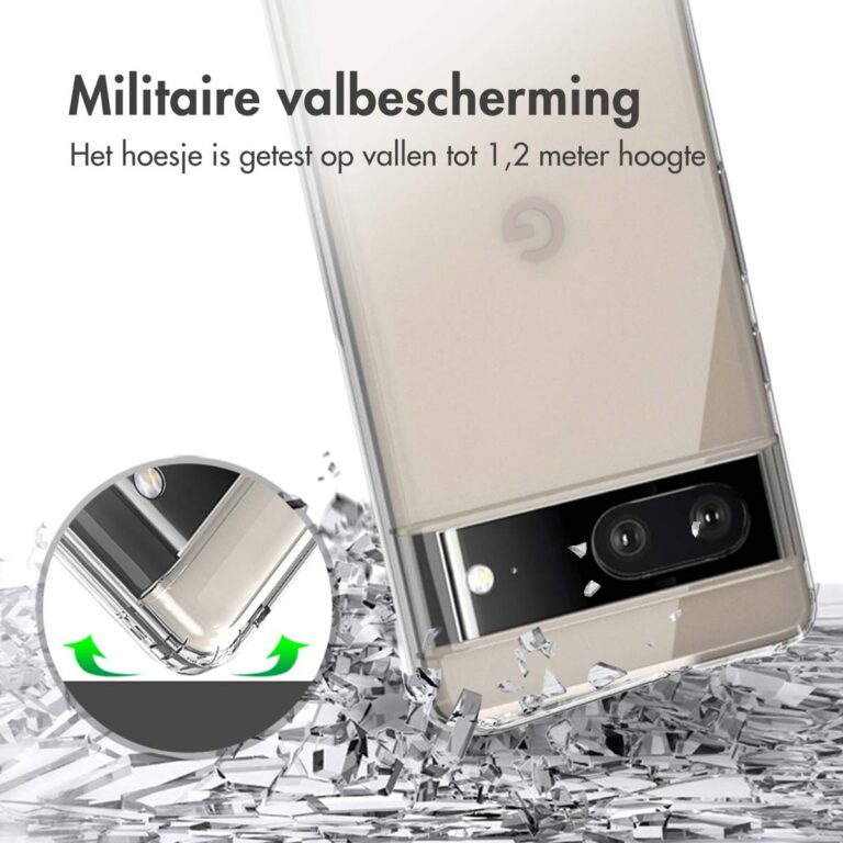 Accezz Xtreme Impact Backcover Google Pixel 7 - Transparant - Afbeelding 7