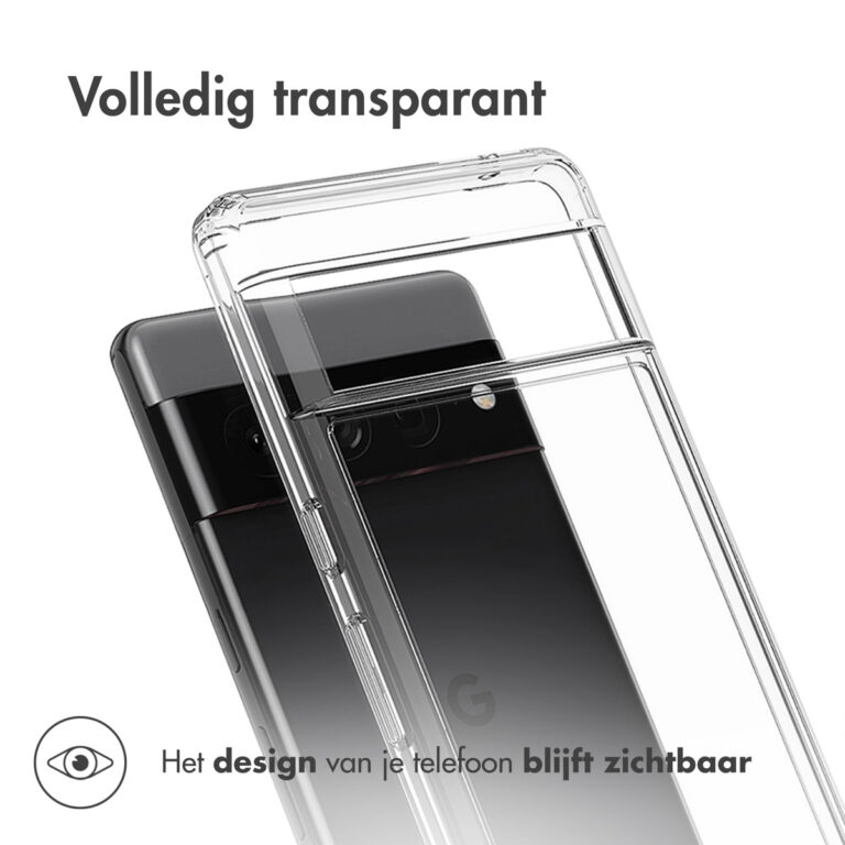 Accezz Xtreme Impact Backcover Google Pixel 7 Pro - Transparant - Afbeelding 8
