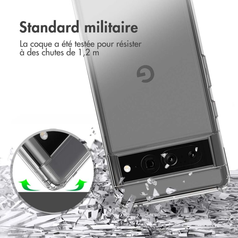 Accezz Xtreme Impact Backcover Google Pixel 7 Pro - Transparant - Afbeelding 10