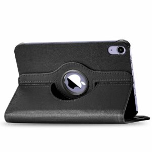 Accezz 360° draaibare Bookcase Apple iPad 11 (2025) 11 inch / iPad 10 (2022) 10.9 inch - Zwart