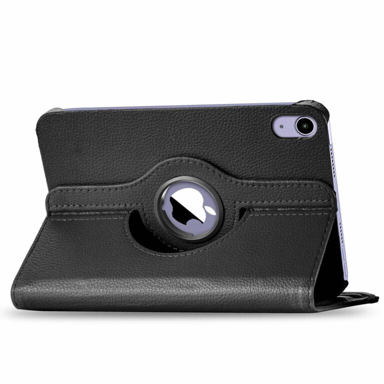 Accezz 360° draaibare Bookcase Apple iPad 11 (2025) 11 inch / iPad 10 (2022) 10.9 inch - Zwart